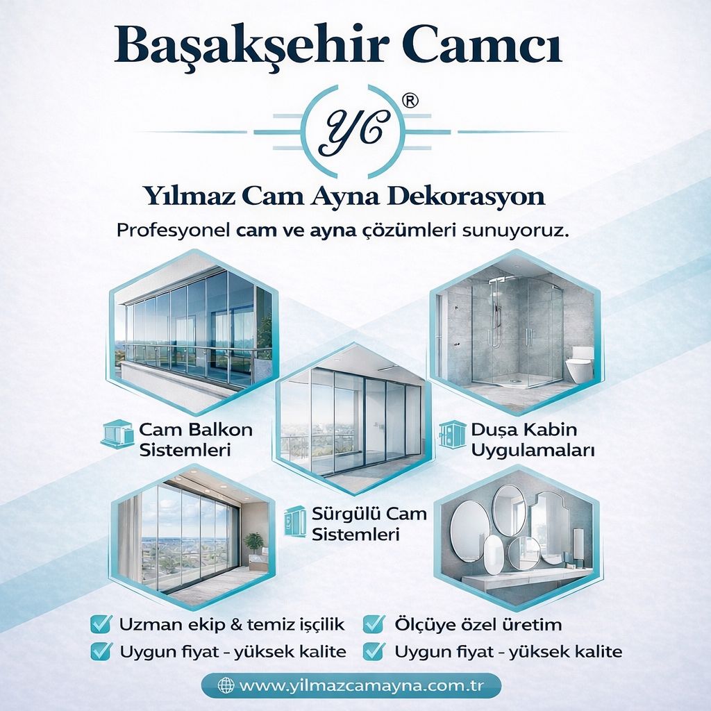 Başakşehir Camcı: Modern Şehircilik ve Güvenli Cam Çözümleri