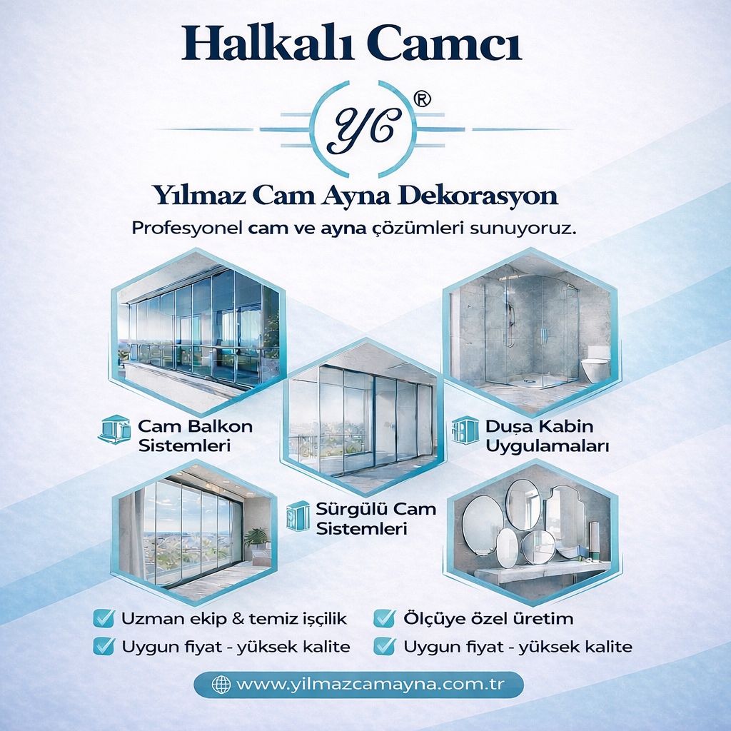 Halkalı Camcı: Modern Siteler ve İş Merkezleri İçin Profesyonel Çözümler