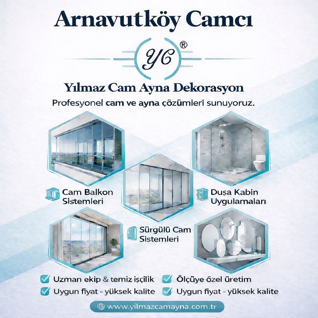 Arnavutköy Camcı: Yılmaz Cam Ayna ile Profesyonel Çözümler