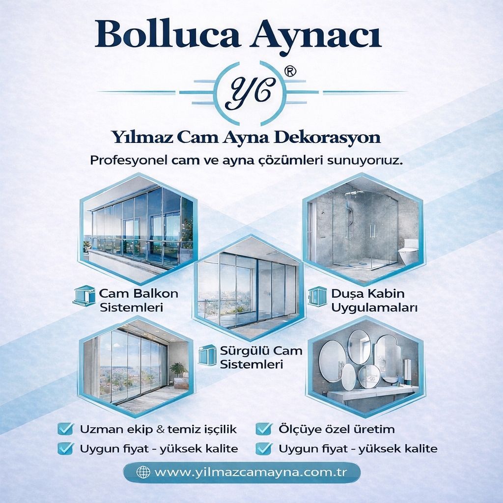 Bolluca Camcı: Yılmaz Cam Ayna ile Profesyonel ve Estetik Çözümler