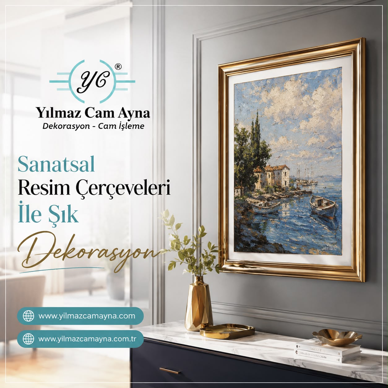 Sanatsal Resim Çerçeveleri ile Şık Dekorasyon: Tablonuzu Parlatacak 4 Usta Tavsiyesi